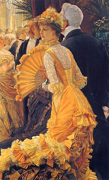 Oil Painting Reproduction of Tissot- The Ball