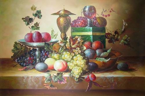 bundant fruit painting