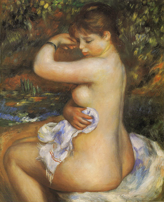 Oil Painting Reproduction of Renoir- After the Bath