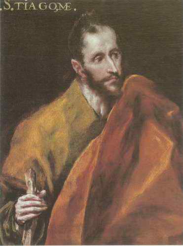 St. Stiagome painting, a El Greco paintings reproduction, we never sell St. Stiagome poster