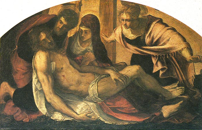 Oil Painting Reproduction of Tintoretto- Pieta