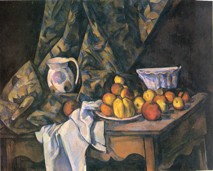 Cezanne Oil Painting Reproductions -Still Life with Apples and Peaches