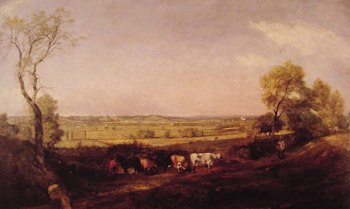 Constable Oil Painting Reproductions- Dedham Vale Morning