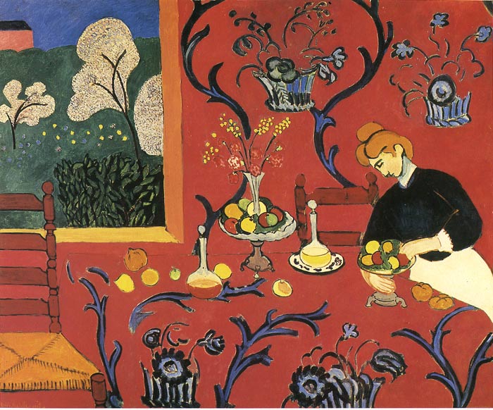Matisse Oil Painting Reproductions- The Red Room