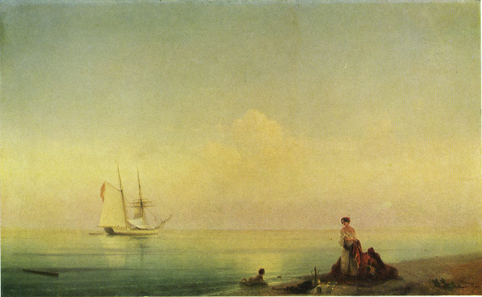 Oil Painting Reproduction of Aivazovsky - Calm