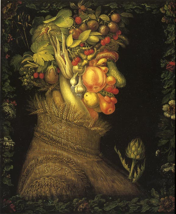 Oil Painting Reproduction of Arcimboldo Giuseppe - Summer