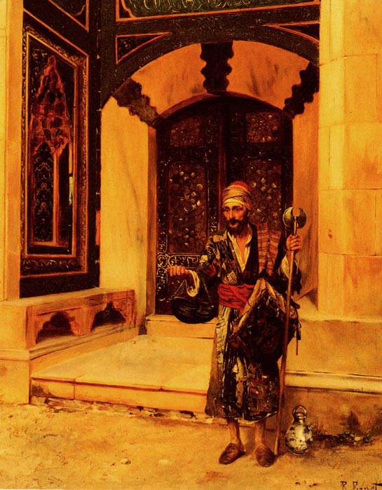 Oil Painting Reproduction of Ernst- The Beggar