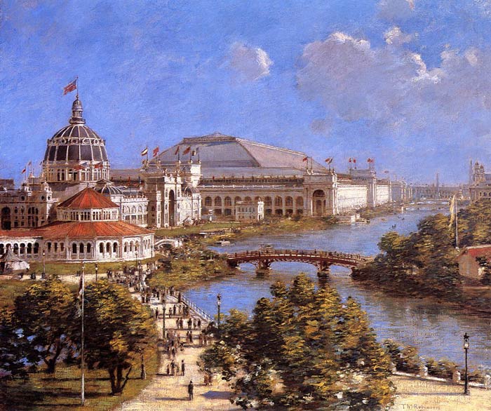 Oil Painting Reproduction of Robinson- Worlds Columbian Exposition