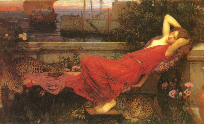 Oil Painting Reproduction of Waterhouse- Ariadne