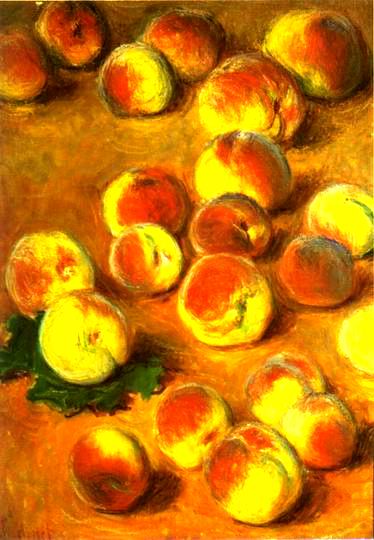 Peaches,1883 painting, a Claude Monet paintings reproduction, we never sell Peaches,1883 poster
