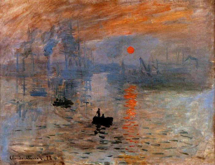 Oil Painting Reproduction of Monet - Impression Sunrise