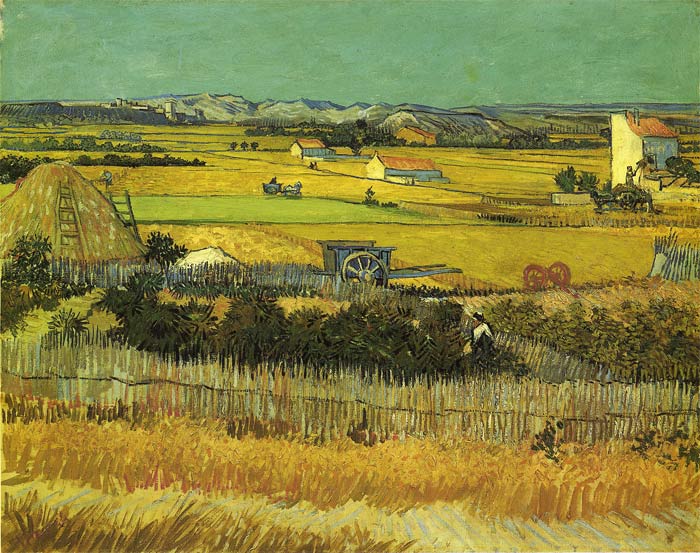 Oil Painting Reproduction of Vincent van Gogh - The Harvest