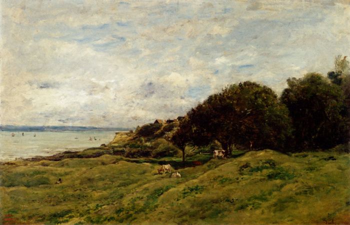 Daubigny Reproductions - Les Graves Pres De Villerville