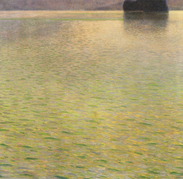 Klimt Oil Painting Reproductions- Island in the Attersee
