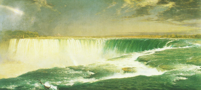 Oil Painting Reproduction of Church- Niagara Falls