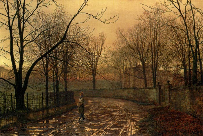 Oil Painting Reproduction of Grimshaw- Sixty-Years Ago