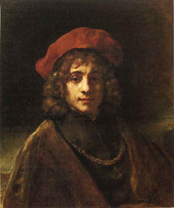 Oil Painting Reproduction of Rembrandt- Titus