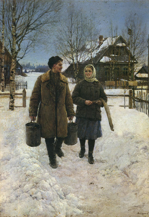 Oil Painting Reproduction of Serov- Date