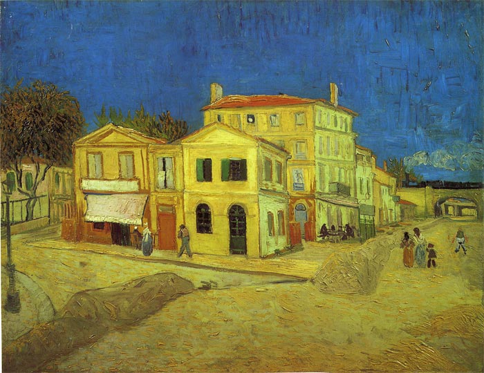 Vincent van Gogh Oil Painting Reproductions - The Yellow House