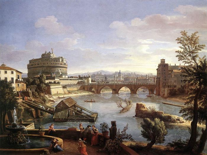Wittel Reproductions - The Castel SantAngelo from the South