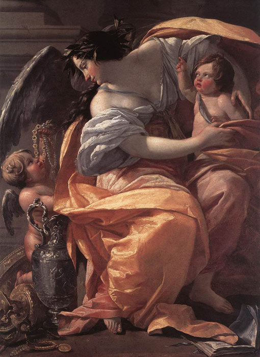 Vouet Oil Painting Reproductions - Allegorie des Reichtums