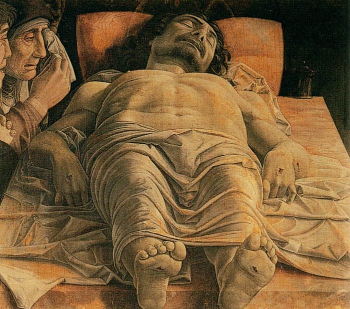 Oil Painting Reproduction of Mantegna- The Lamentation over the Dead Christ
