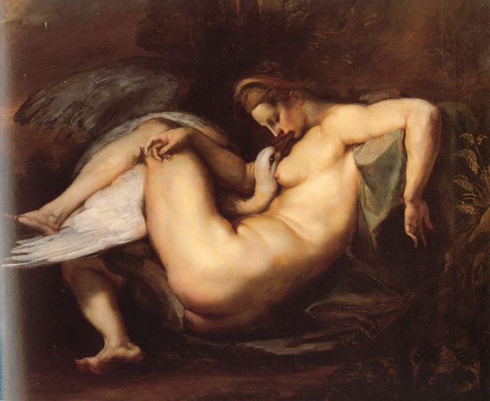 Oil Painting Reproduction of Rubens- Leda and the Swan