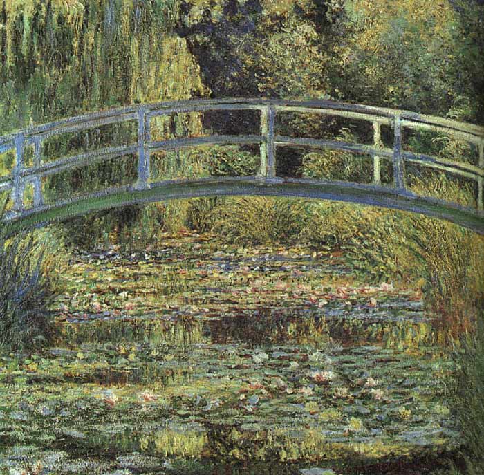 Oil Painting Reproduction of Monet- The Waterlily Pond