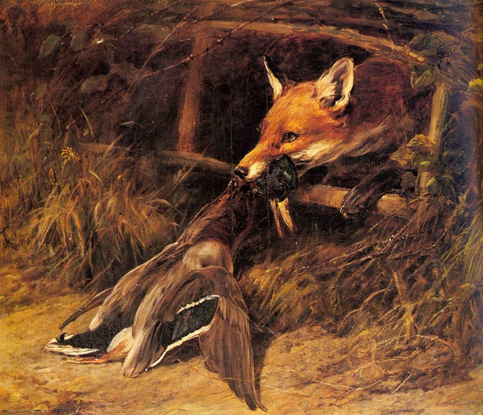 Oil Painting Reproduction of Hardy- Returning to the Foxs Lair