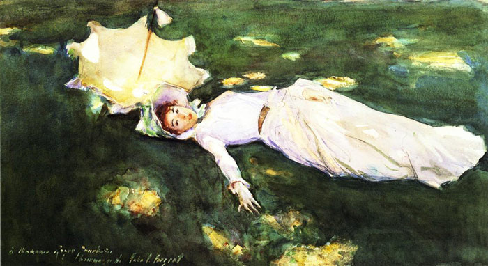 Oil Painting Reproduction of Sargent- Madame Roger-Jourdain