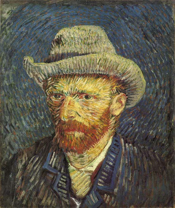 Vincent van Gogh Oil Painting Reproductions - Self Portrait