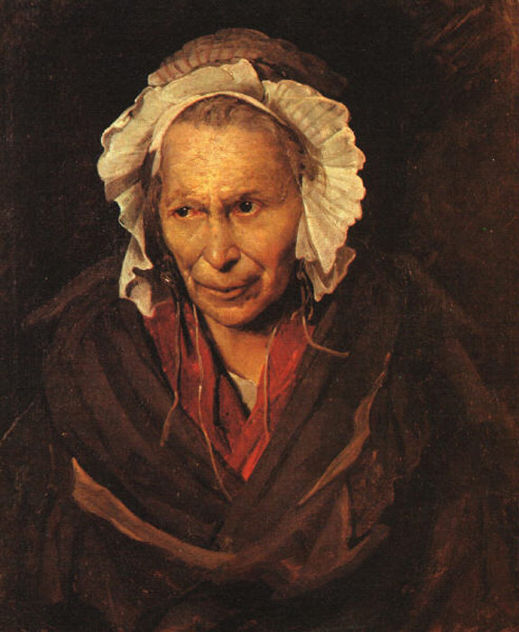 Oil Painting Reproduction of Gericault - Madwoman