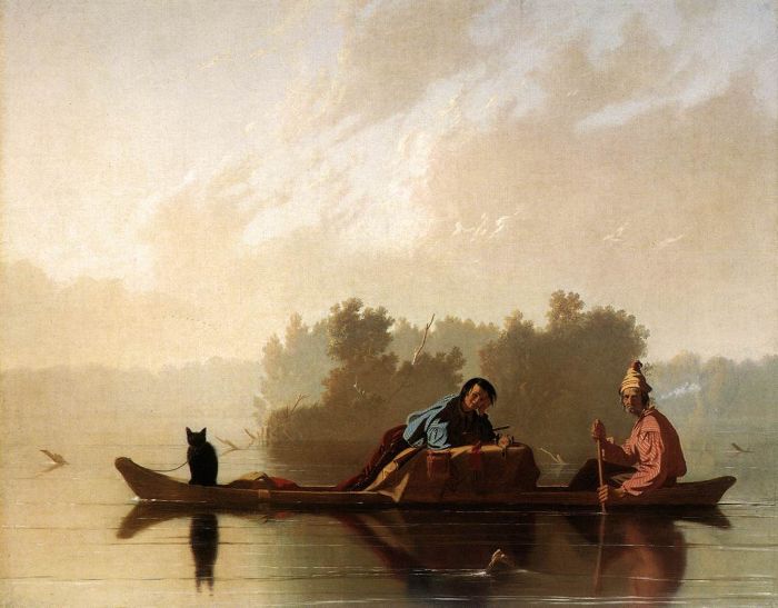 Bingham Reproductions - Fur Traders Descending the Missouri