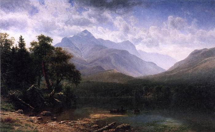 Bierstadt Oil Painting Reproductions- Mount Washington