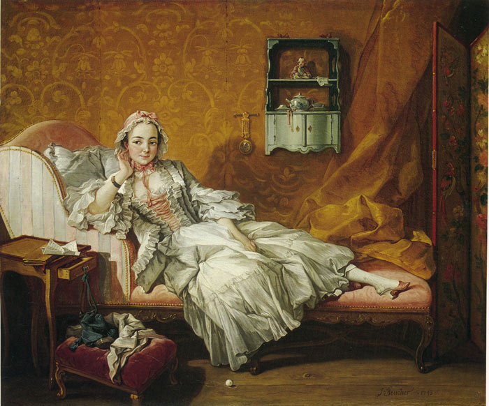 Boucher Oil Painting Reproductions - Madame Boucher
