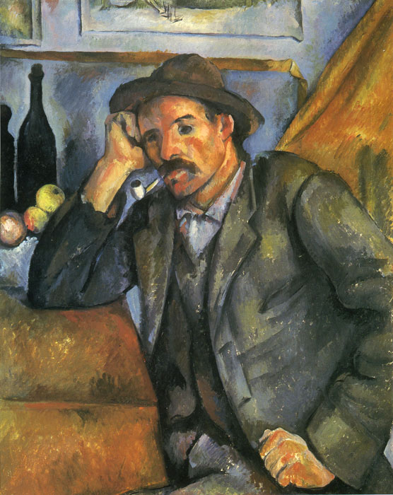 Cezanne Oil Painting Reproductions- The Smoker