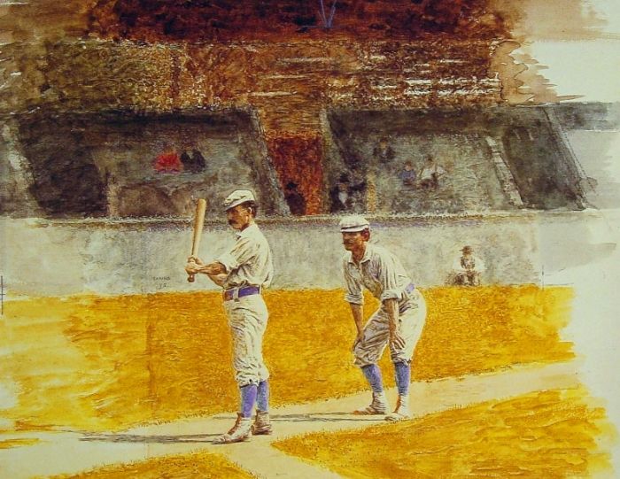 Eakins Reproductions - Baseball Players Practicing