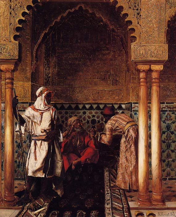 Oil Painting Reproduction of Ernst- An Arab Sage