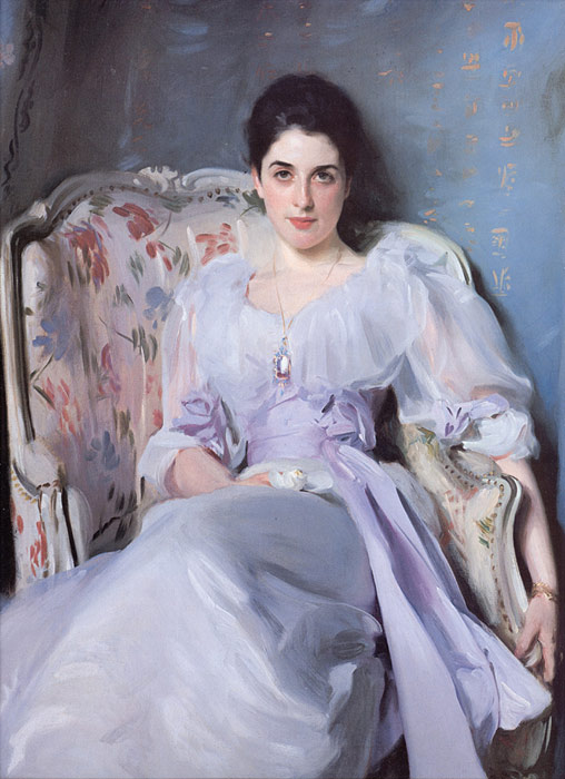 Oil Painting Reproduction of Sargent- Lady Agnew