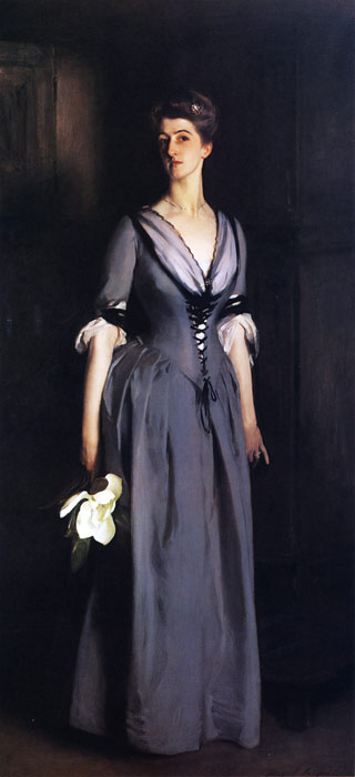 Sargent Oil Painting Reproductions - Mrs. Albert Vickers