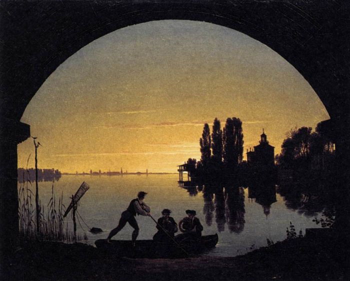 Schinkel Reproductions - The Banks of the Spree near Stralau