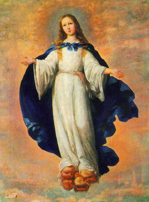 Zurbaran Oil Painting Reproductions - The Immaculate Conception