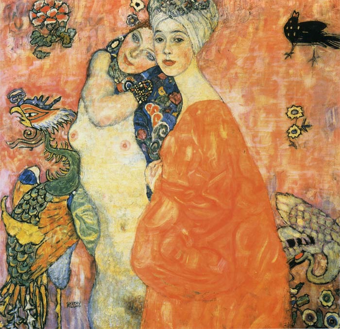 Klimt Oil Painting Reproductions- The Friends