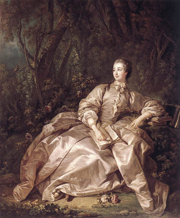 Oil Painting Reproduction of Boucher- Madame de Pompadour