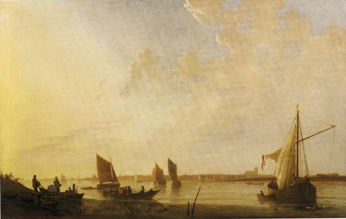 Cuyp Oil Painting Reproductions - Dordrecht: Sunrise