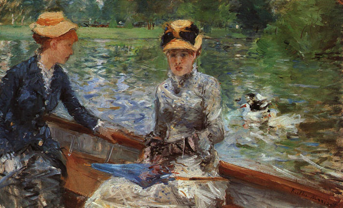 Oil Painting Reproduction of Morisot- A Summers Day