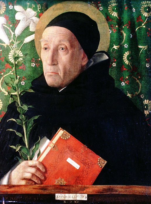 Oil Painting Reproduction of Bellini - Portrait of Fra Theodoro da Urbino