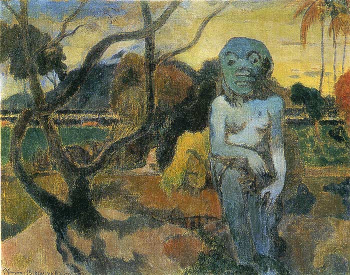 Gauguin Oil Painting Reproductions- The Idol