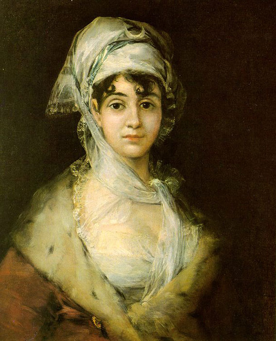 Goya Oil Painting Reproductions - Antonia Zarate