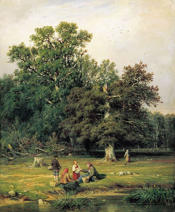 Boucher Oil Painting Reproductions- A Summer Pastoral